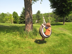 The Classic: Tire Swings
